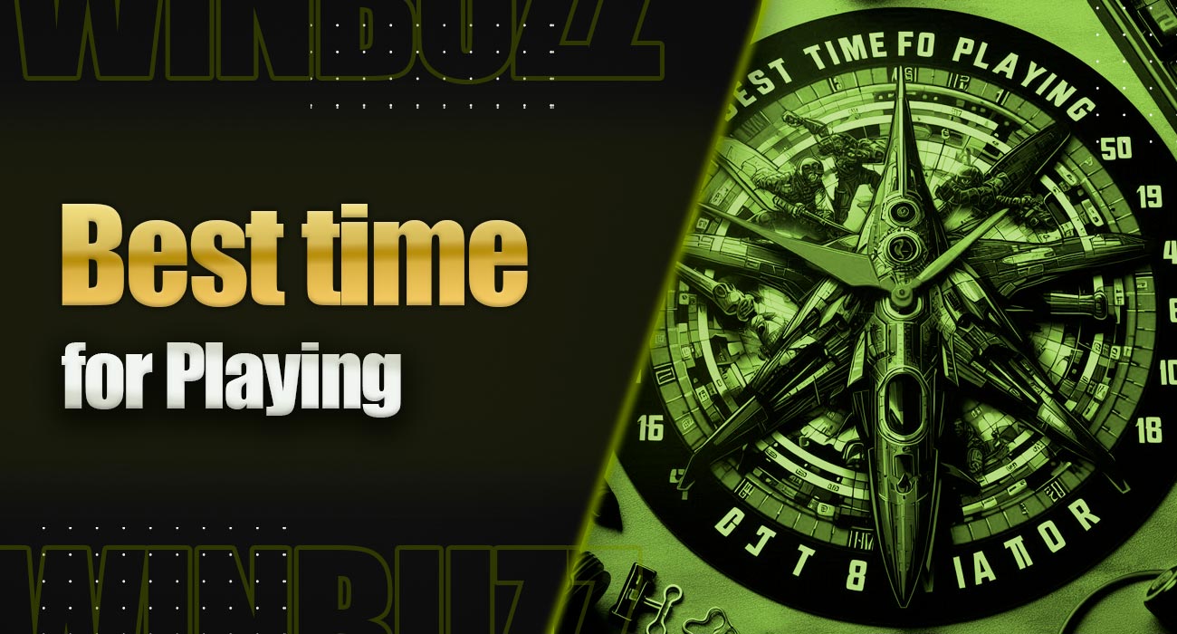 When is the best time to play Aviator on the Winbuzz website.